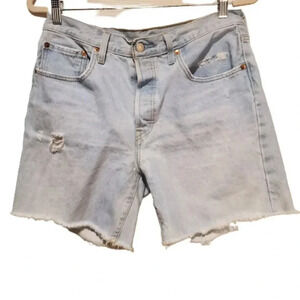 Levi's Vintage 501 XX  distressed raw hem jean shorts Size 8